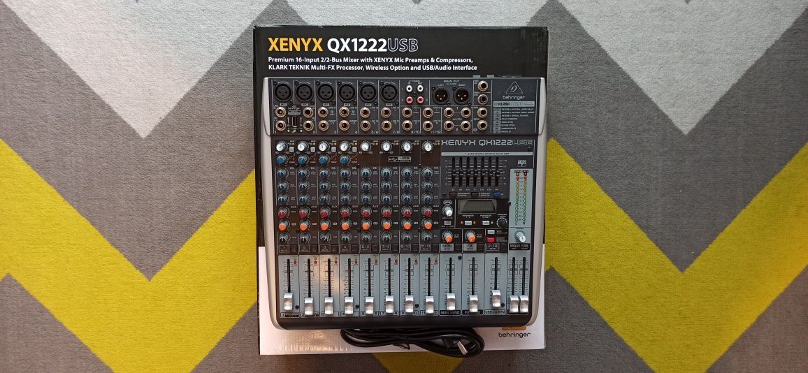 Mikser Audio XENYX QX1222USB Behringer