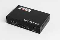 Splitter 1x4 HDMI 1080p + Transformador