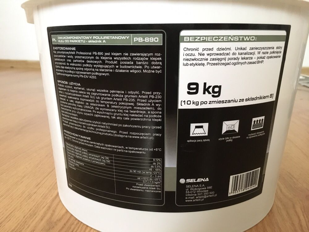 Klej Artelit Pb 890 10kg