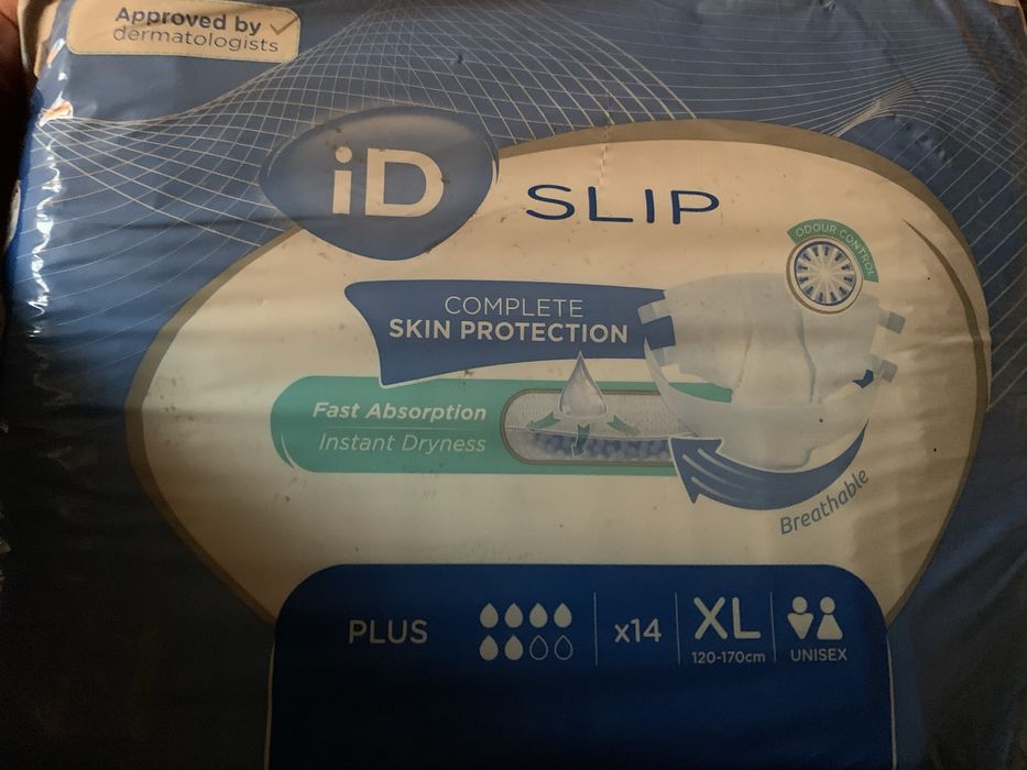 Памперси для дорослих, унісекс, Id Slip plus