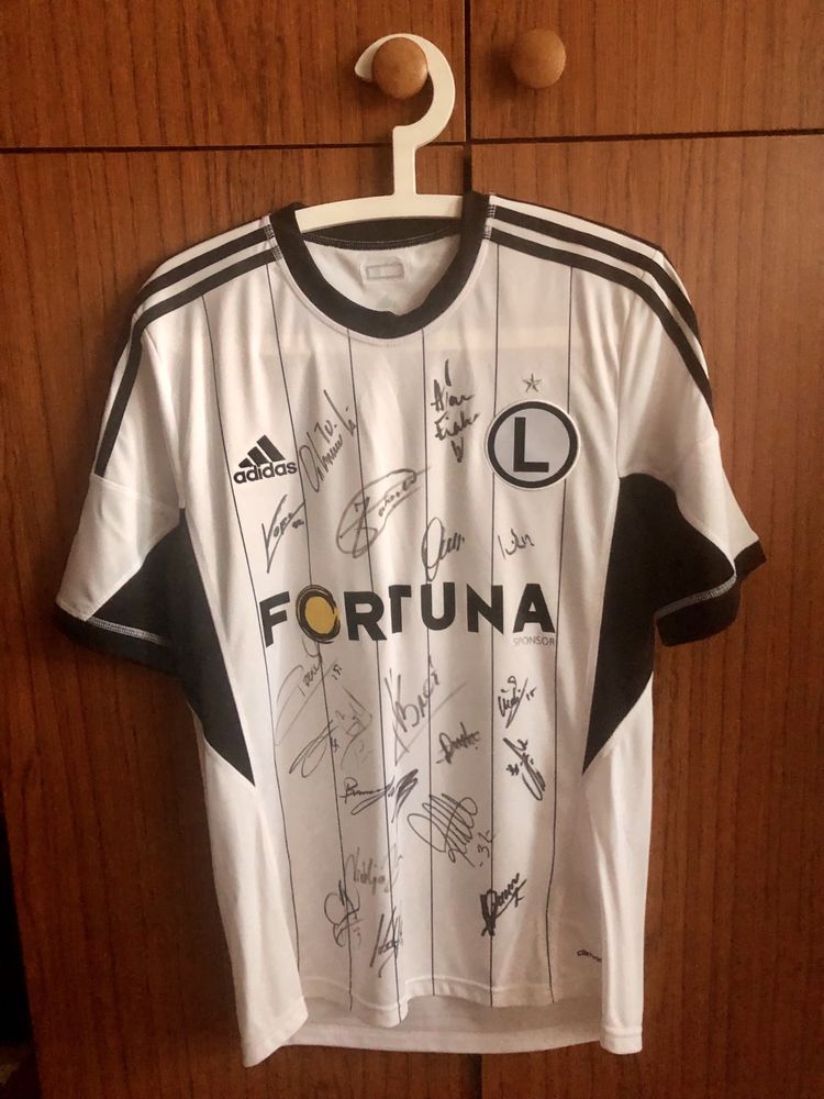 Legia Warszawa koszulka z autografami
