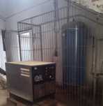 Compressor Atlas Copco  com depósito e secador