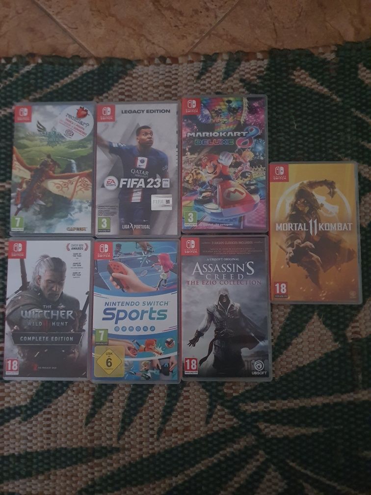 Nintendo switch /jogos / acessórios