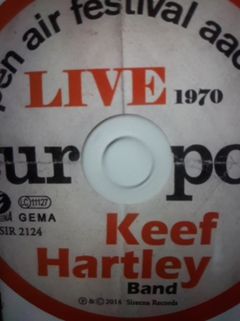 Archiwum blues rocka KEEF HARTLEY BAND- Live at Aachen. 1970.