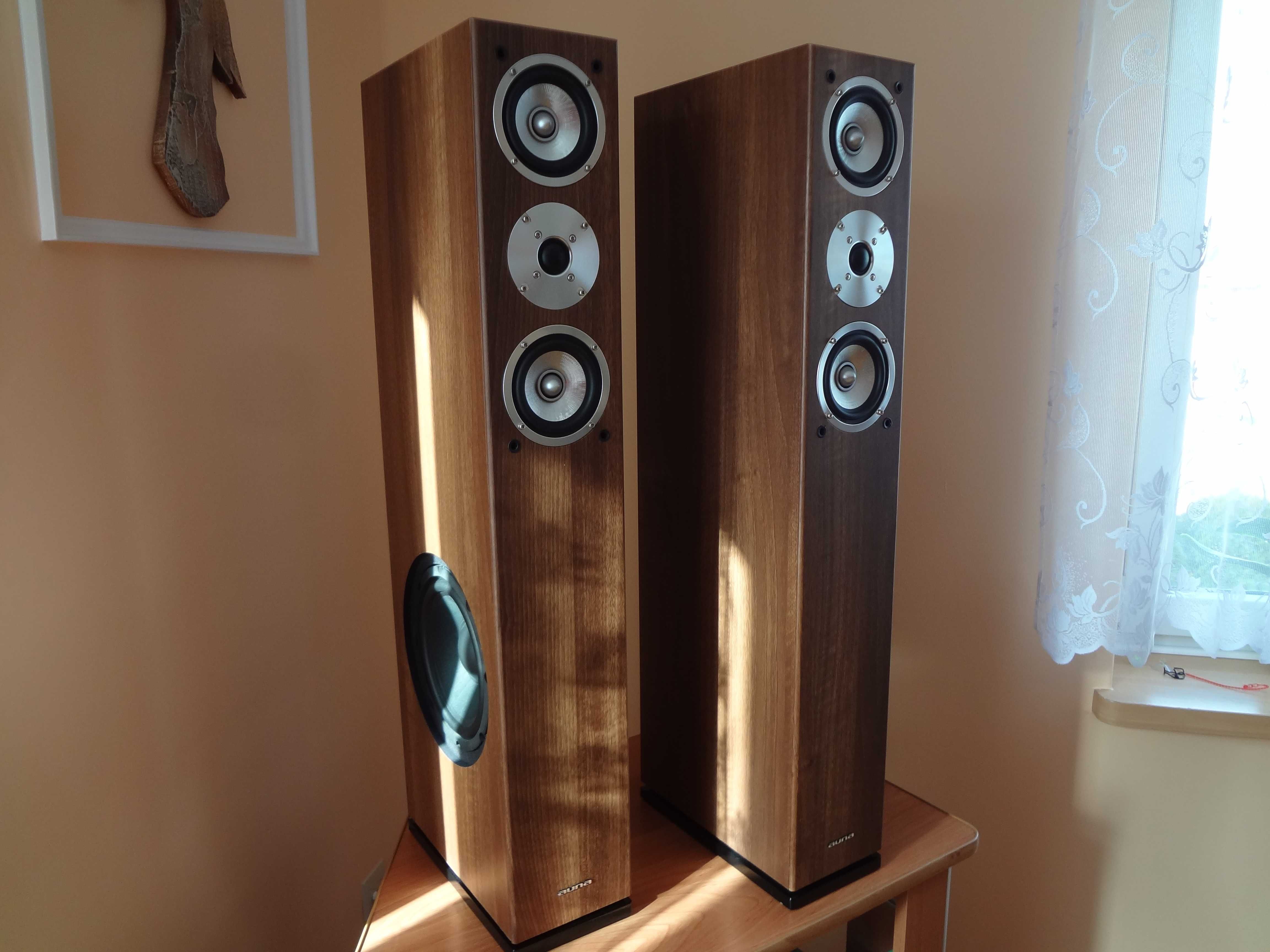 Kolumny Auna Linie 501 FS WN Nowe! komplet kartony