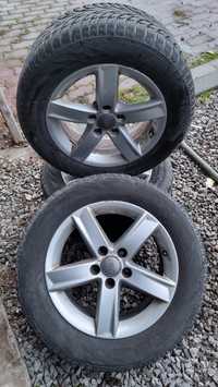 4x Alufelgi 5×112 225/55r16 Nokian zima