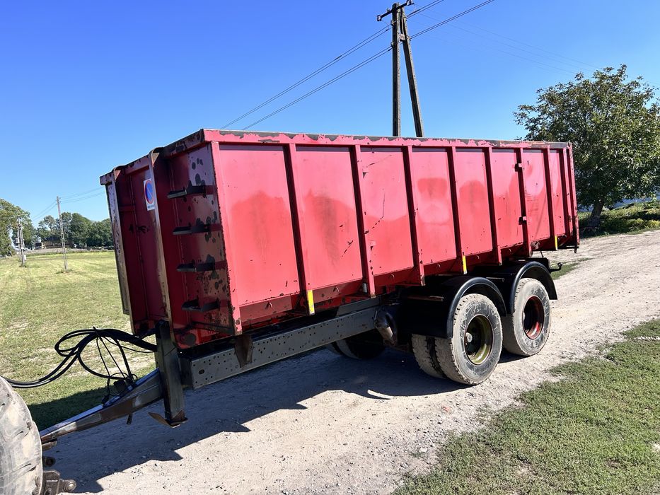 Przyczepa rolnicza tandem 14 t