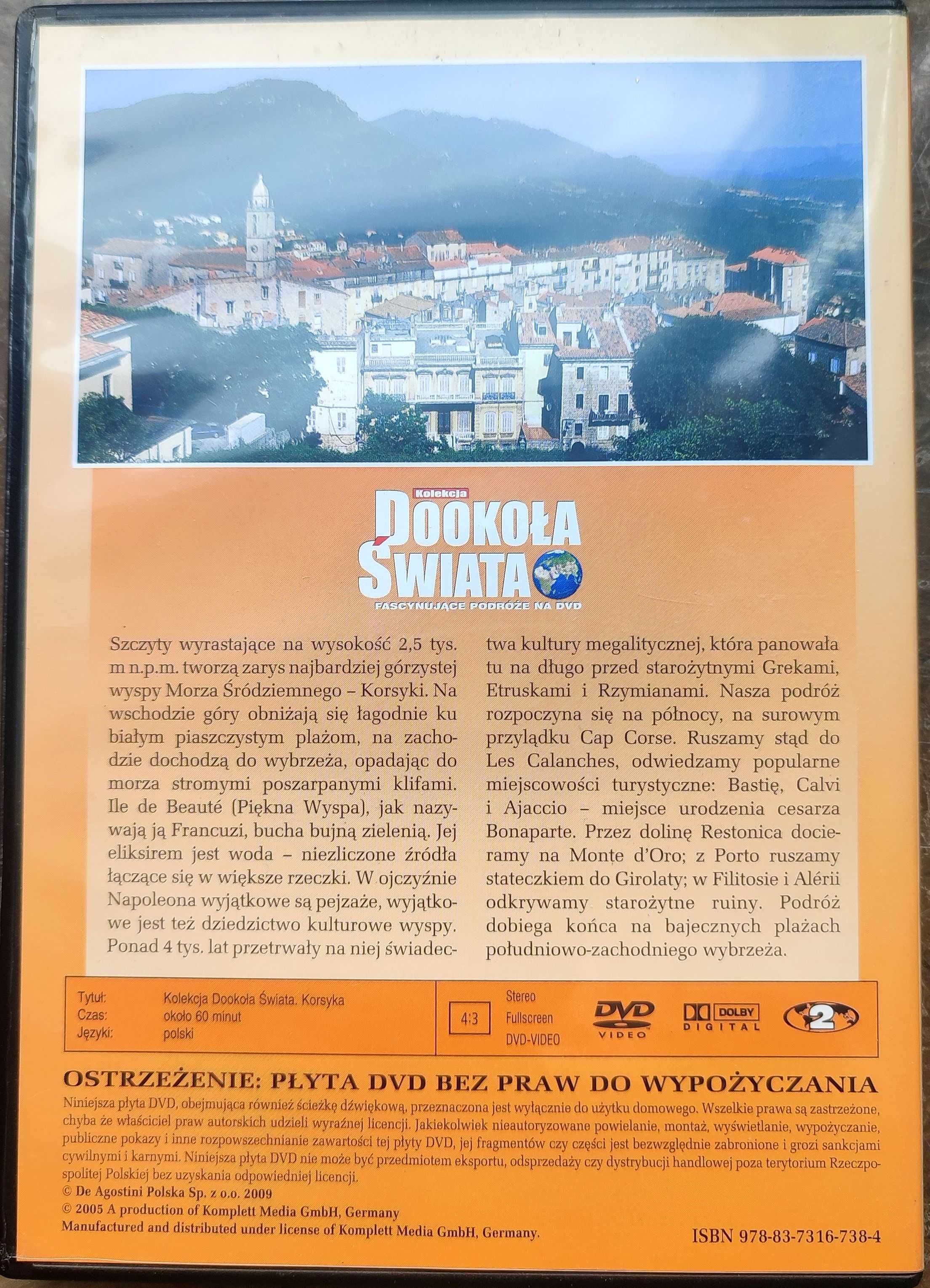 Film DVD Korsyka. Pod znakiem Napoleona. Kolekcja Dookoła Świata