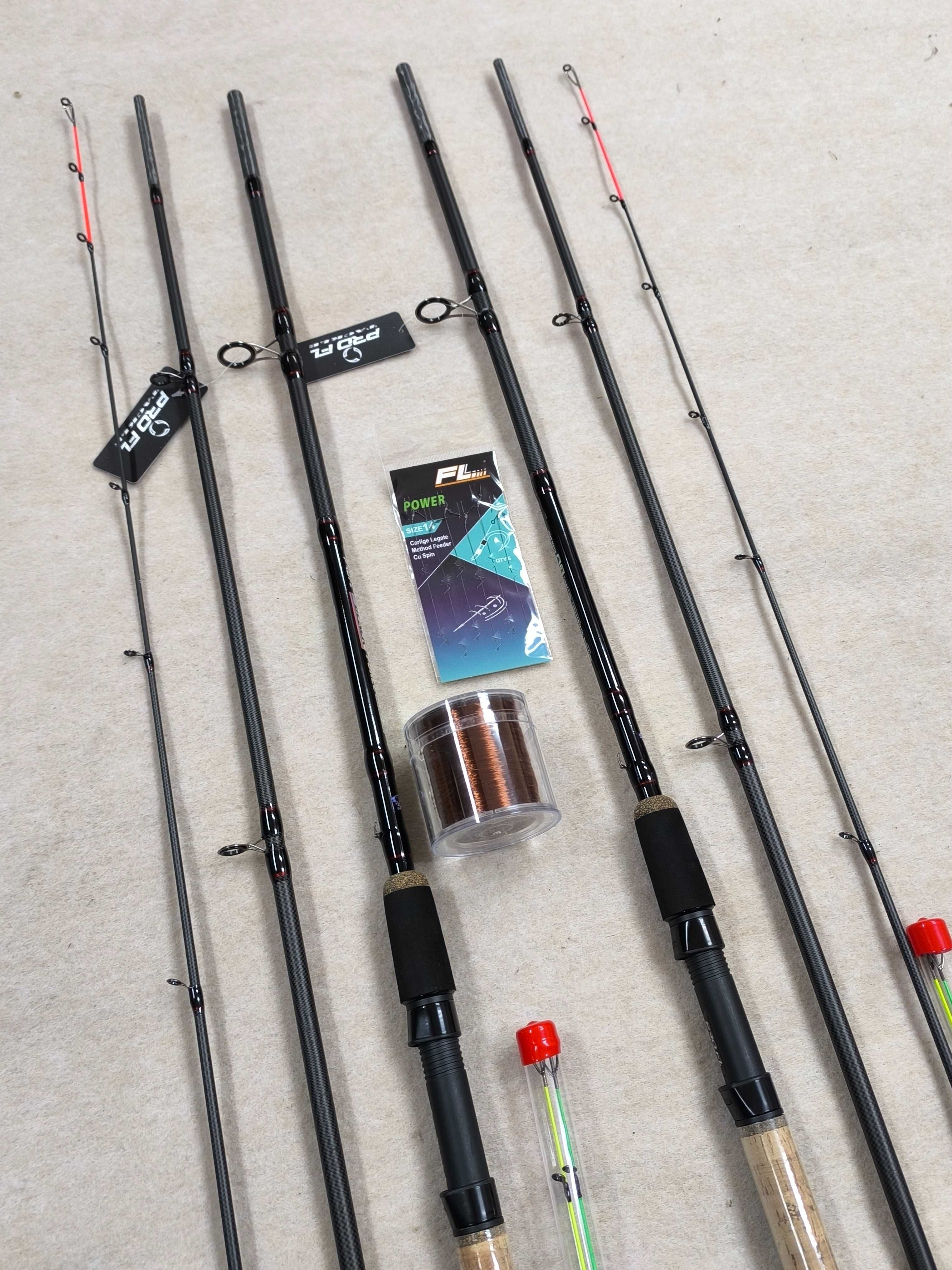 2 x wędka feeder  black force 360 cm do 120 g  + gratisy
