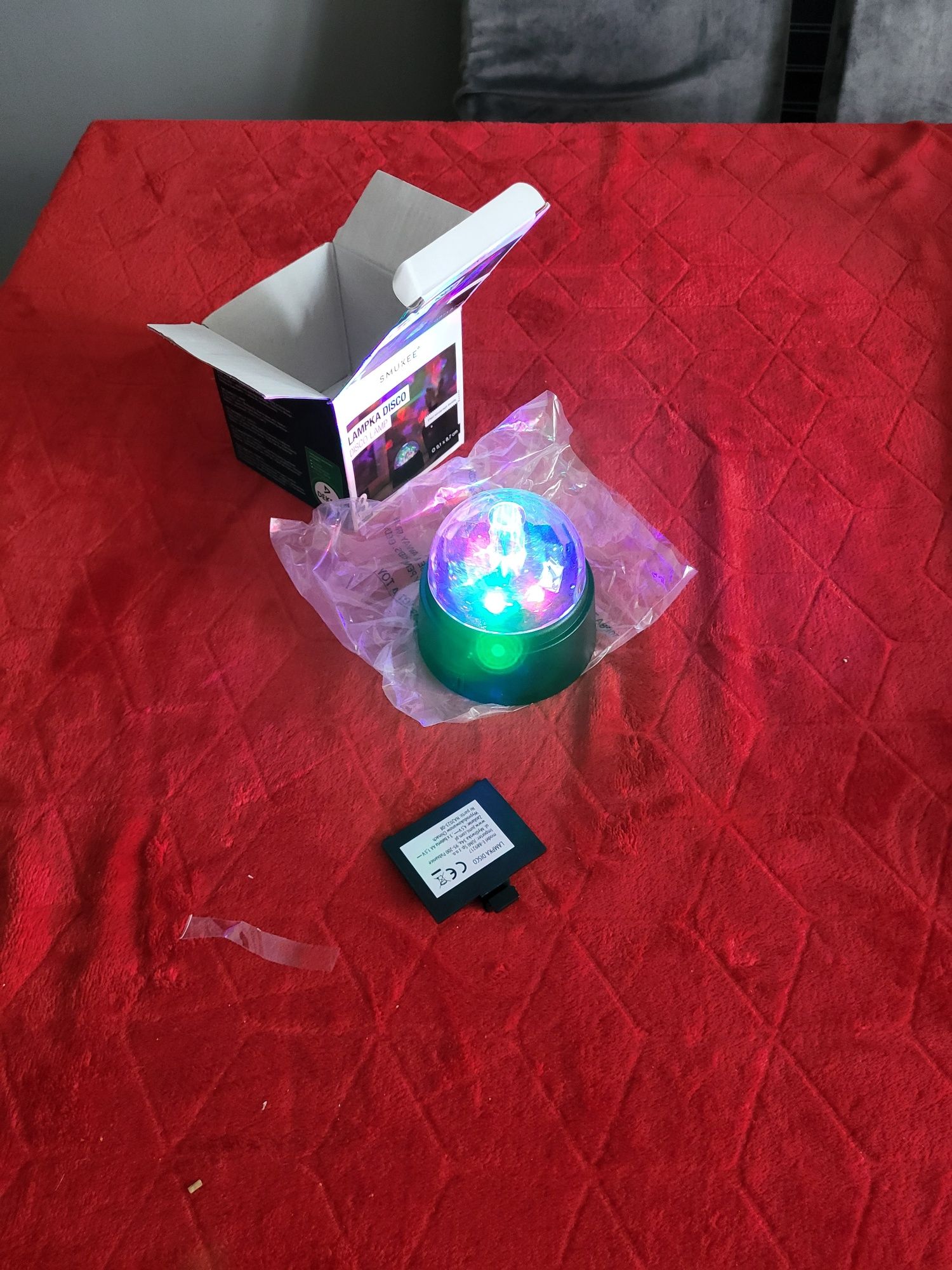 Lampka disco Smukee
