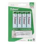 TCBEST bateria akumulatorowa R6 (AA) 950 mAh z gniazdem Typ C