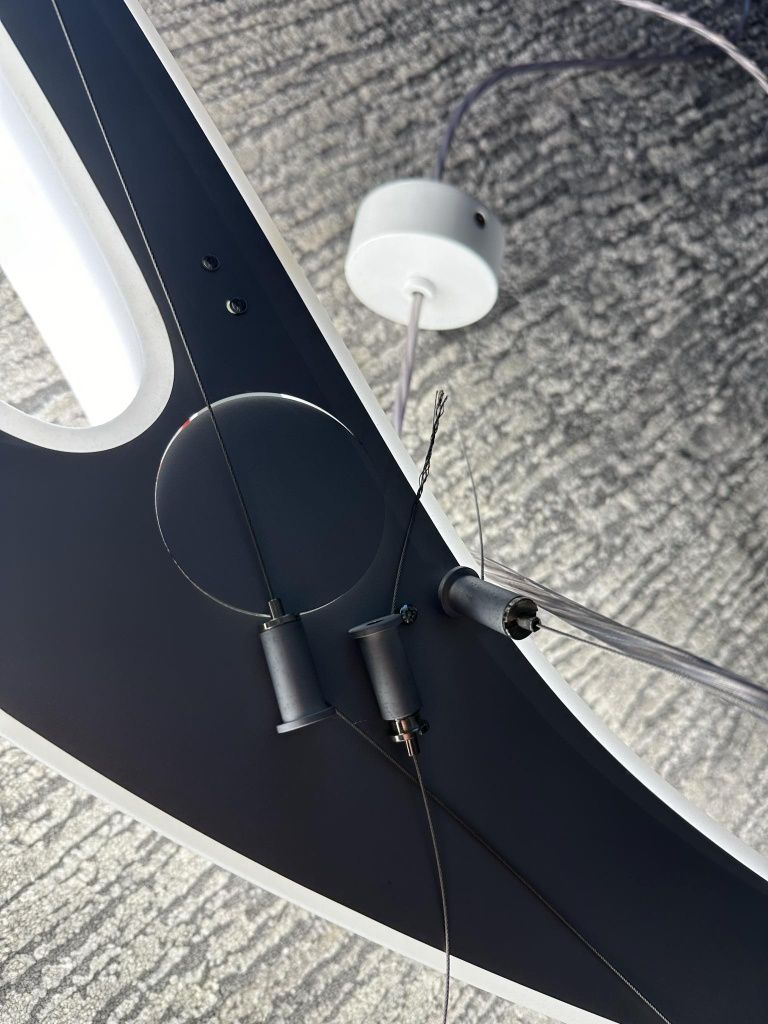 Lampa Molto Luce Lash Object stojąca LED biała chrom.