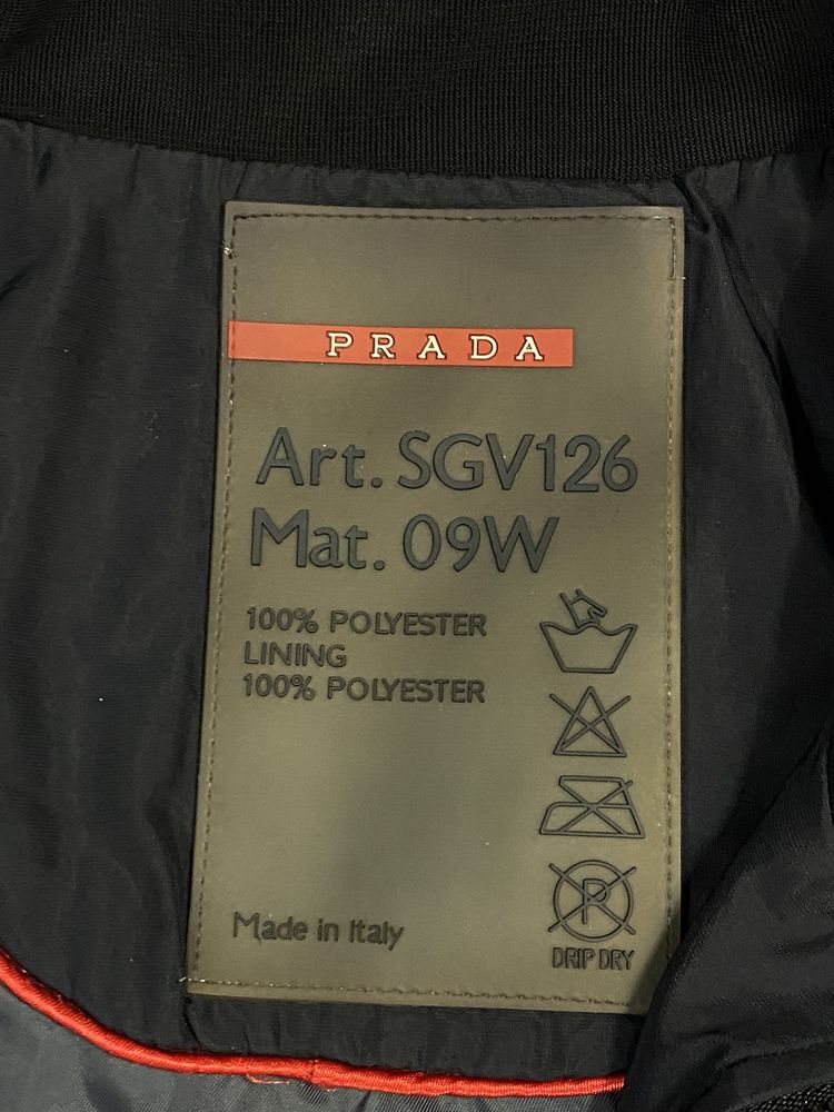 куртка  prada nylon jacket