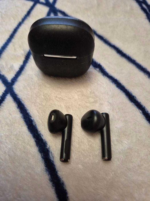 Навушники Ergo Air Sticks 2 black та Baseus Encok WM01