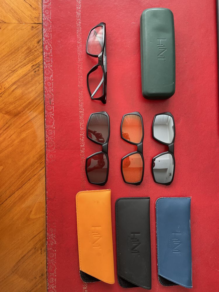 Lentes clip para armacao H1N1
