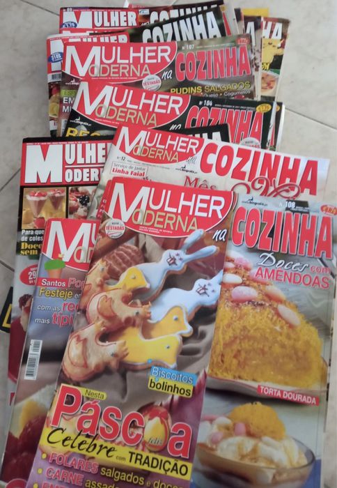 Revistas de Culinária - Lote 295 Revistas