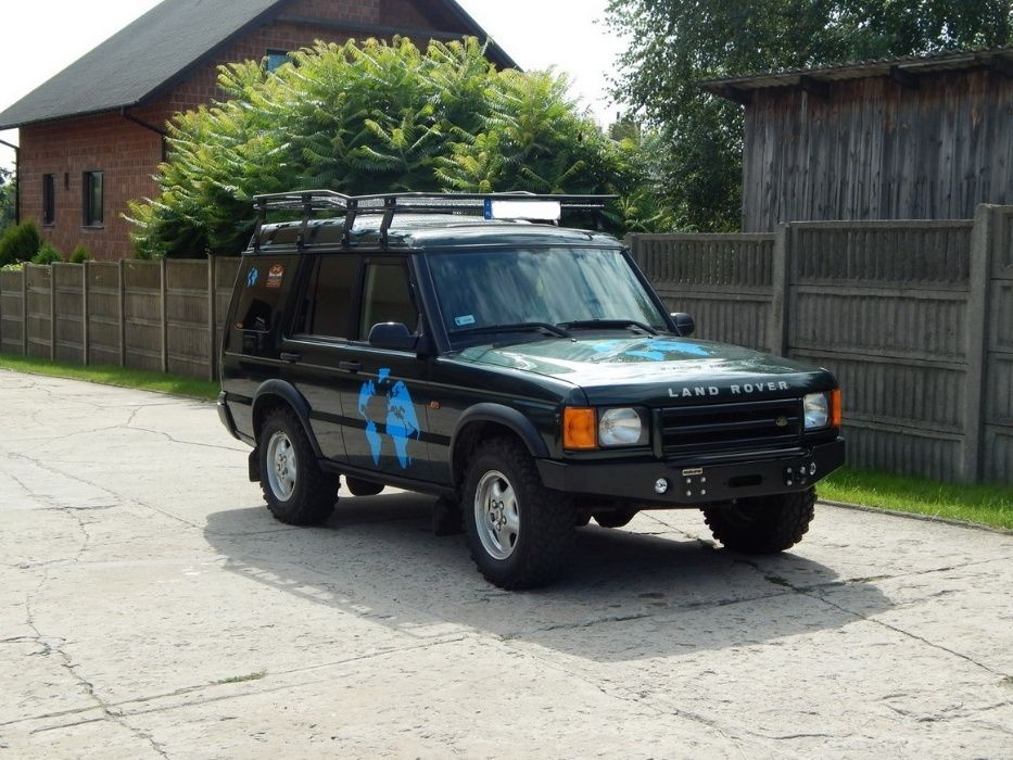 Bagażnik Land Rover Discovery I, II dwupoziomowy z siatką