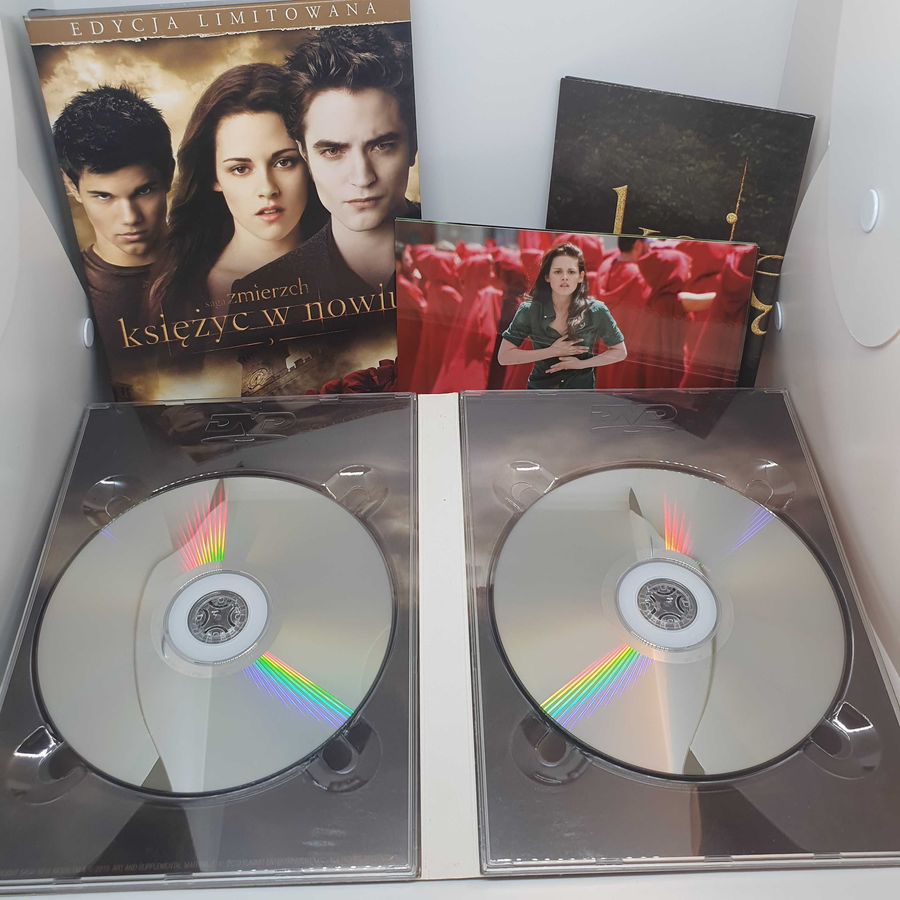 Saga Zmierzch - Księżyc w Nowiu (edycja limitowana) 2DVD