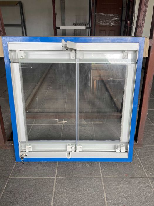 Okno przesuwne okno podawcze 85x85 / 79x79 cm