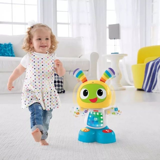 Fisher Price танцующий и поющий робот от Mattel зайчик Бибо Bibo