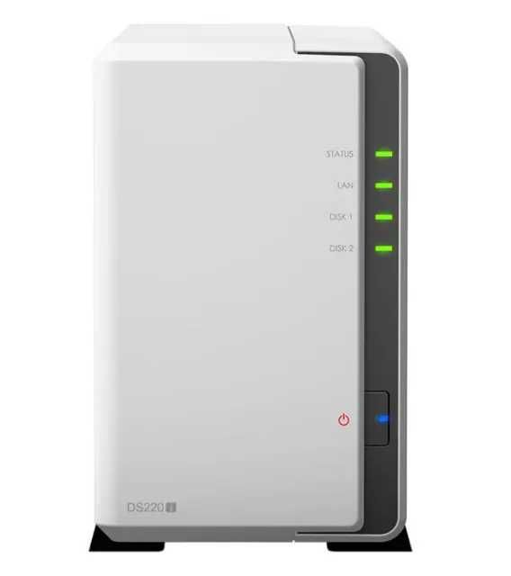 Serwer plików Synology DS220J z Dyskiem WD RED 2Tb