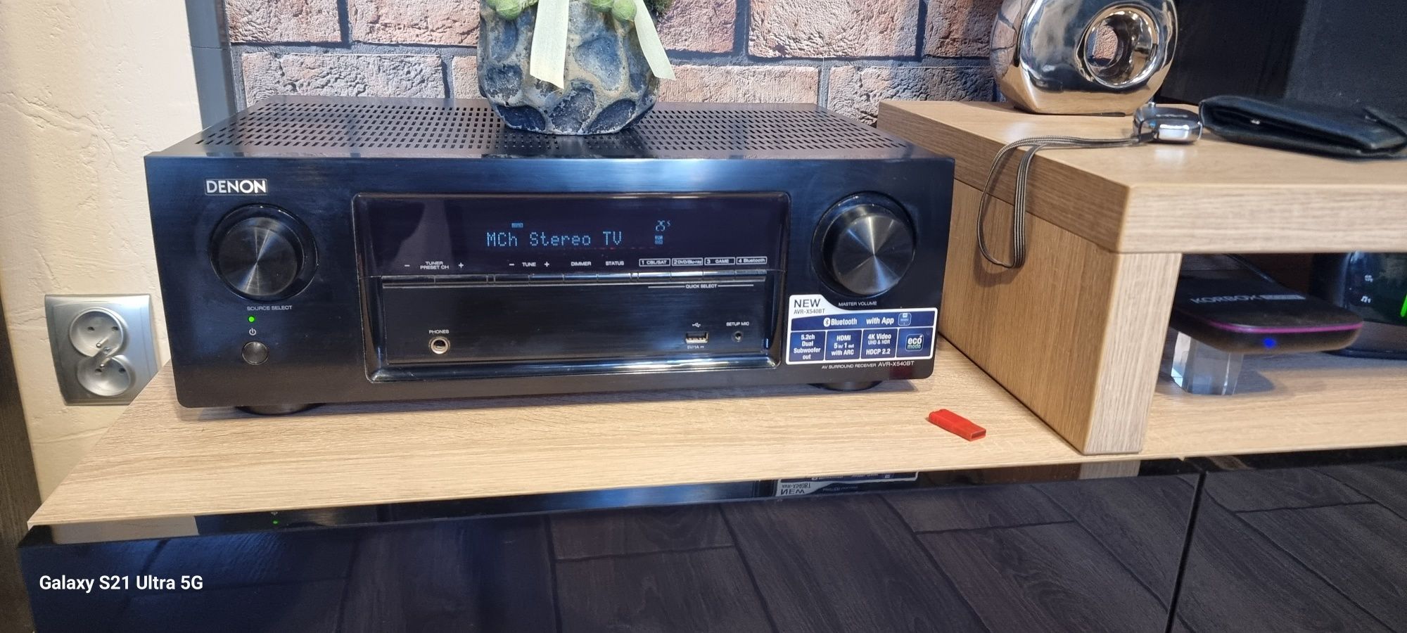 Denon avr 540 cały zestaw