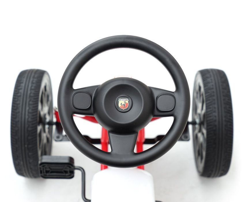 Gokart Na Pedały Abarth White