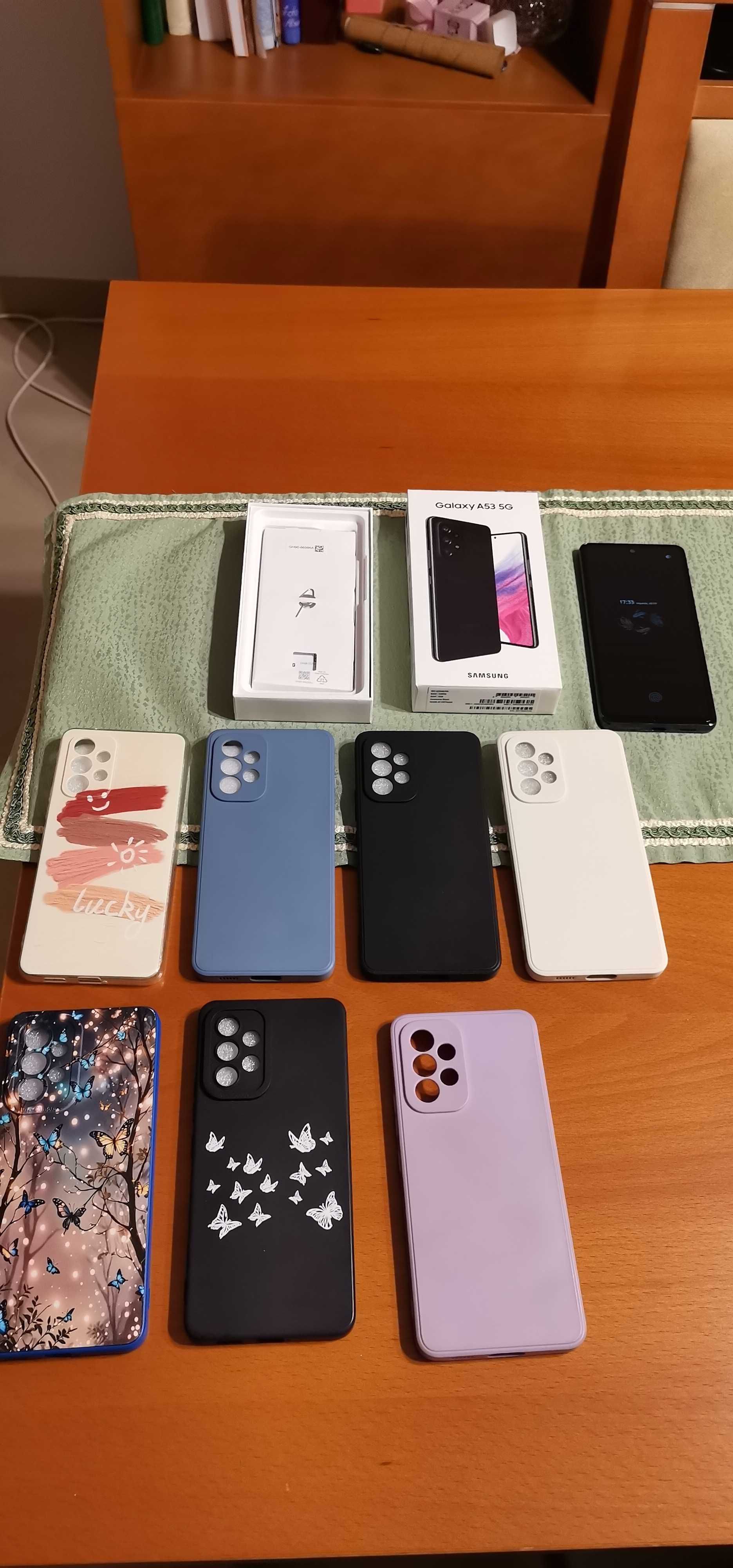 Samsung A52 5G com 7 capas