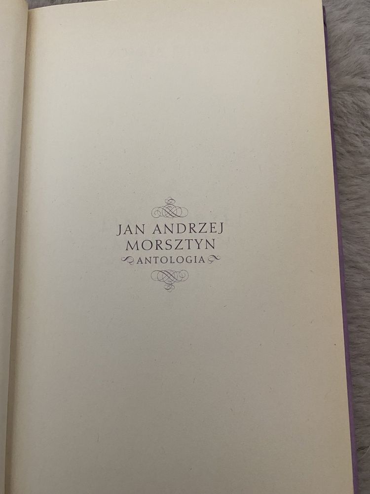 Antologia Jan Andrzej Morsztyn