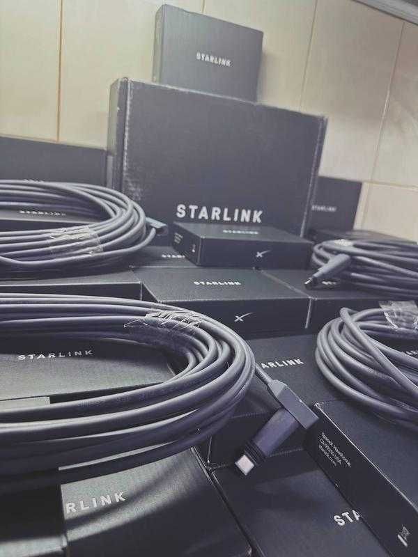 New Кабель дріт Старлінк 23 м. Змінний кабель Starlink.