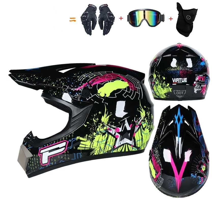 Capacete novo para motocross/enduro