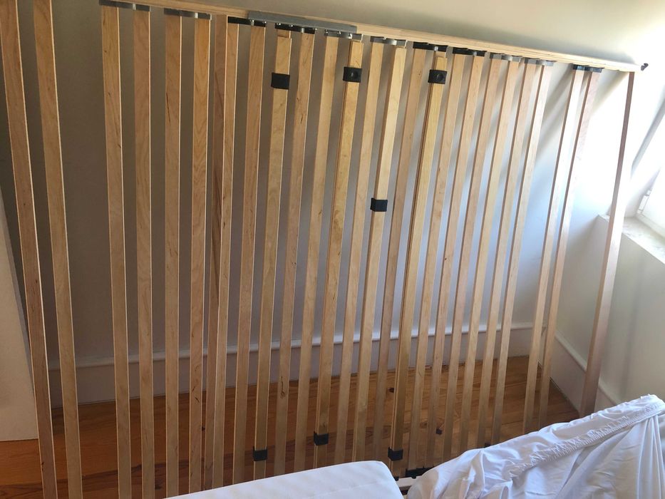 estrado ripa - base da cama - bed base  IKEA 140x200m