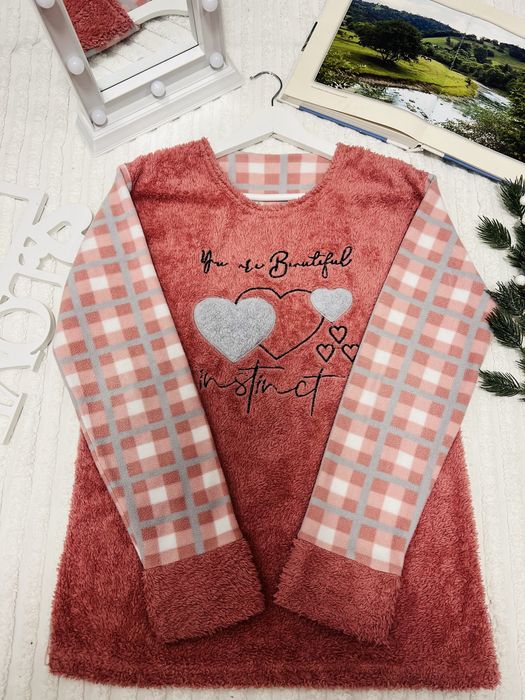 Піжама жіноча тепла бавовна / пижама женская теплая