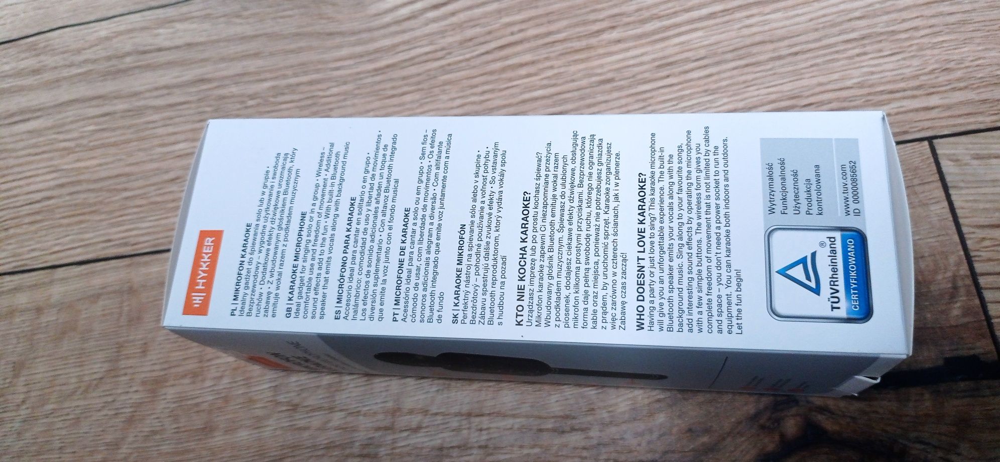 Nowy mikrofon karaoke bluetooth Hykker