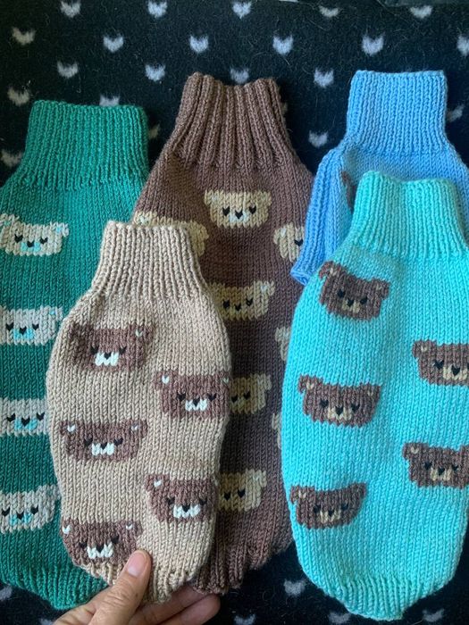 Вязанный свитер для сфинкса одежда для собак кофта одежда для кота