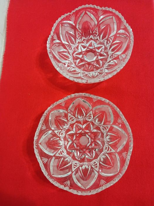 Хрусталь СССР. Конфетница, салатница.