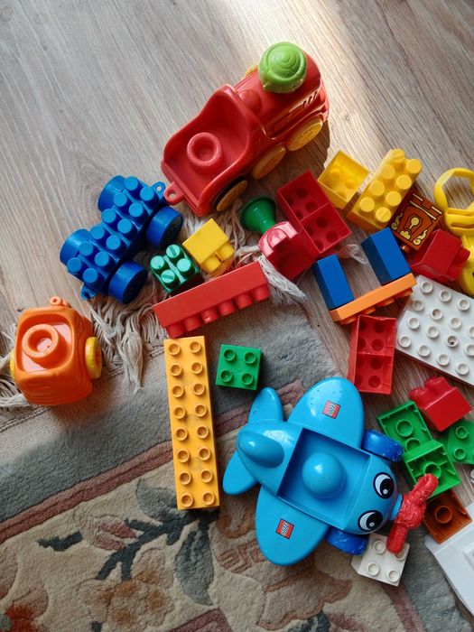 klocki zabawki duplo i inne