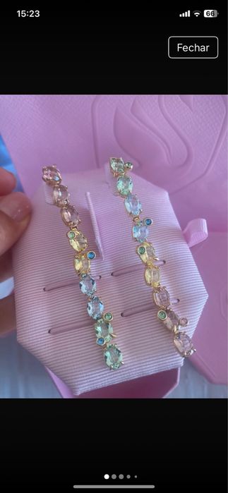 Brincos Swarovski a estrear