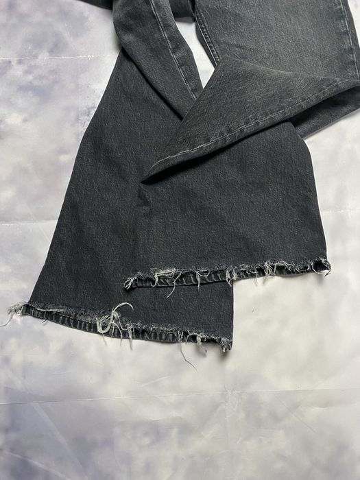 !НОВИНКА Zara Flare Jeans Wide Baggy Black Washed Кльош Джинси Зара