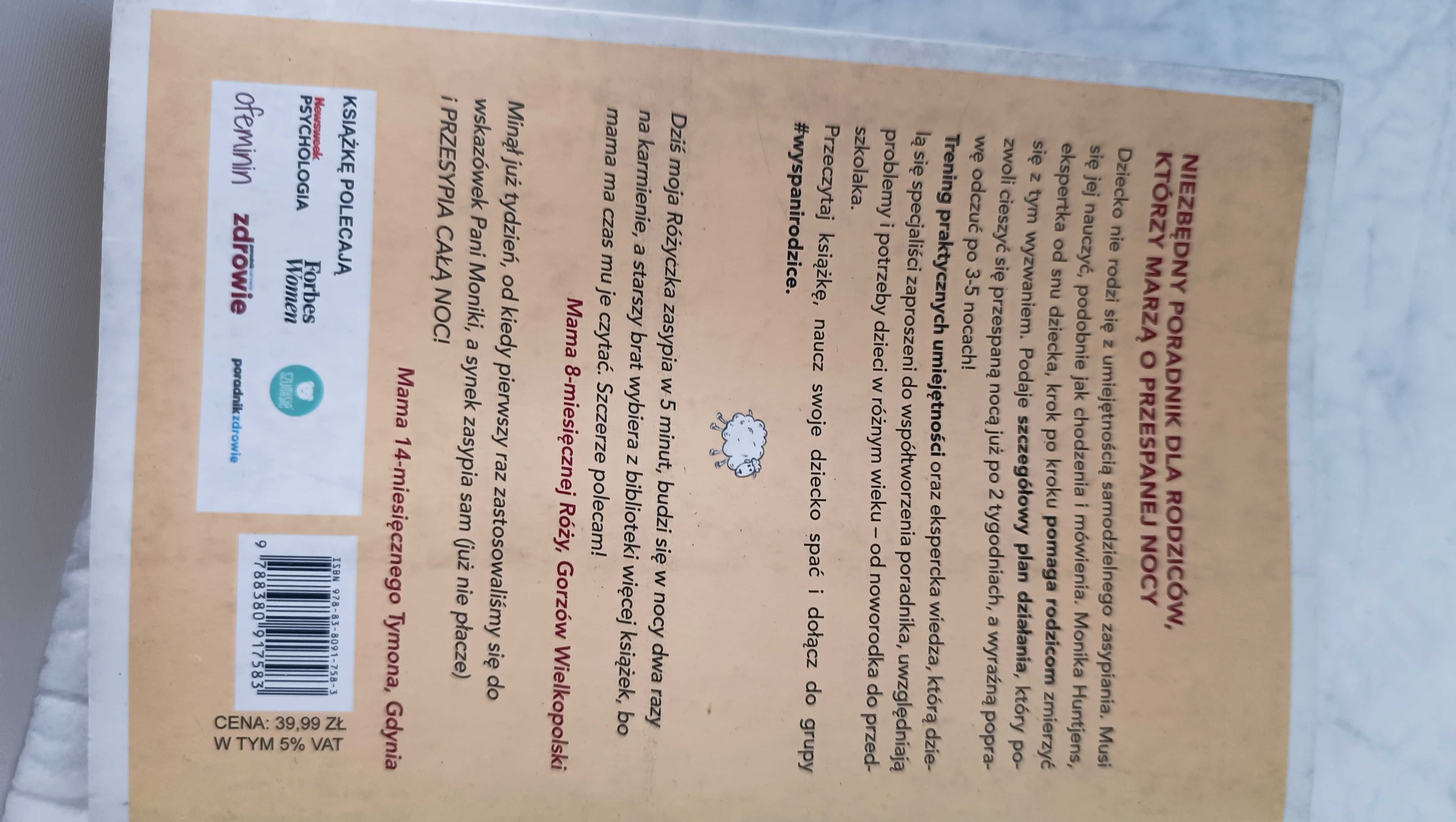 Książka dobry sen maluszka