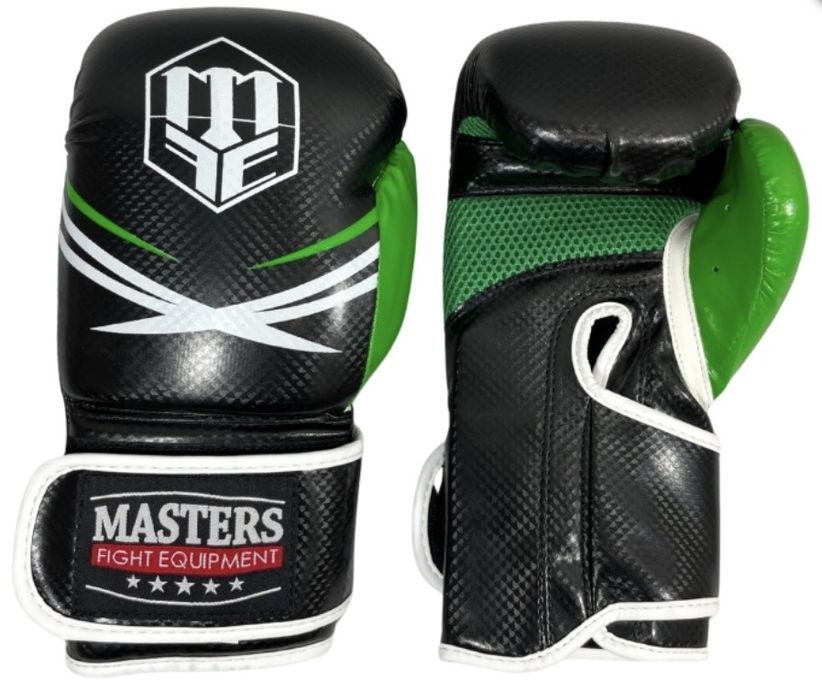 Rękawice Masters 10OZ zielone NOWE