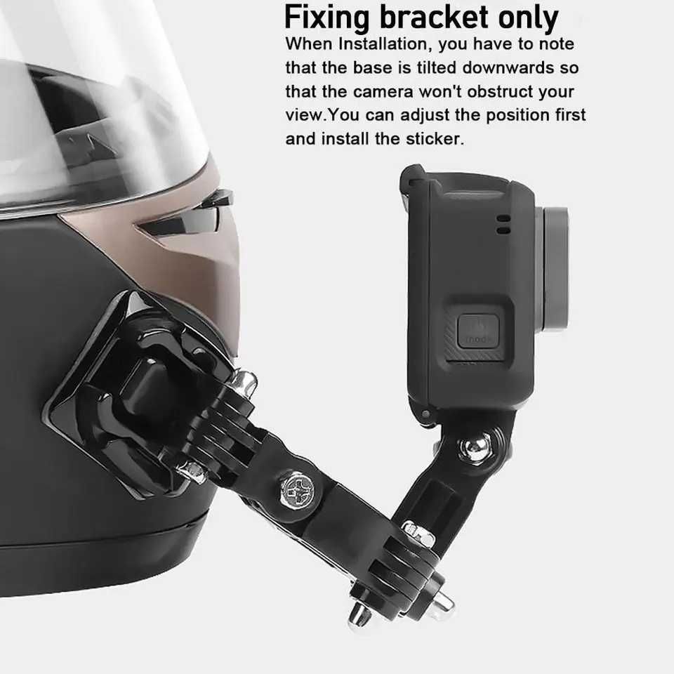 составное крепление держатель для экшн камеры на пряжке для шлема