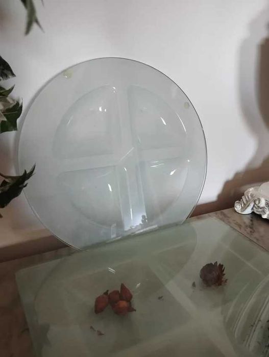 Centros de mesa em vidro