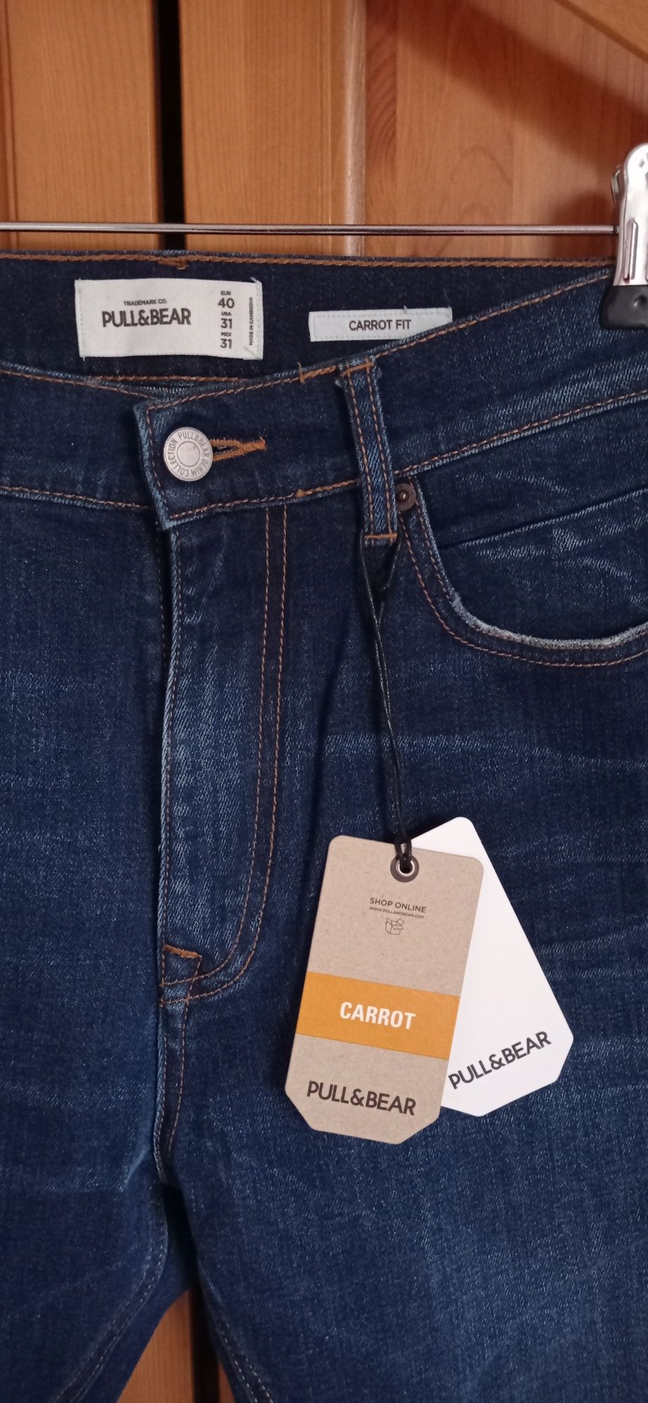 Jeansy Pull and Bear nowe i oryginalne z elastanem za 1/3 ceny rozm.31
