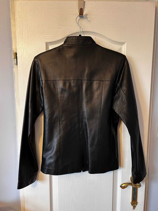 Nowa kurtka czarna damska skóra naturalna jagnięca Siricco S(36) zamek