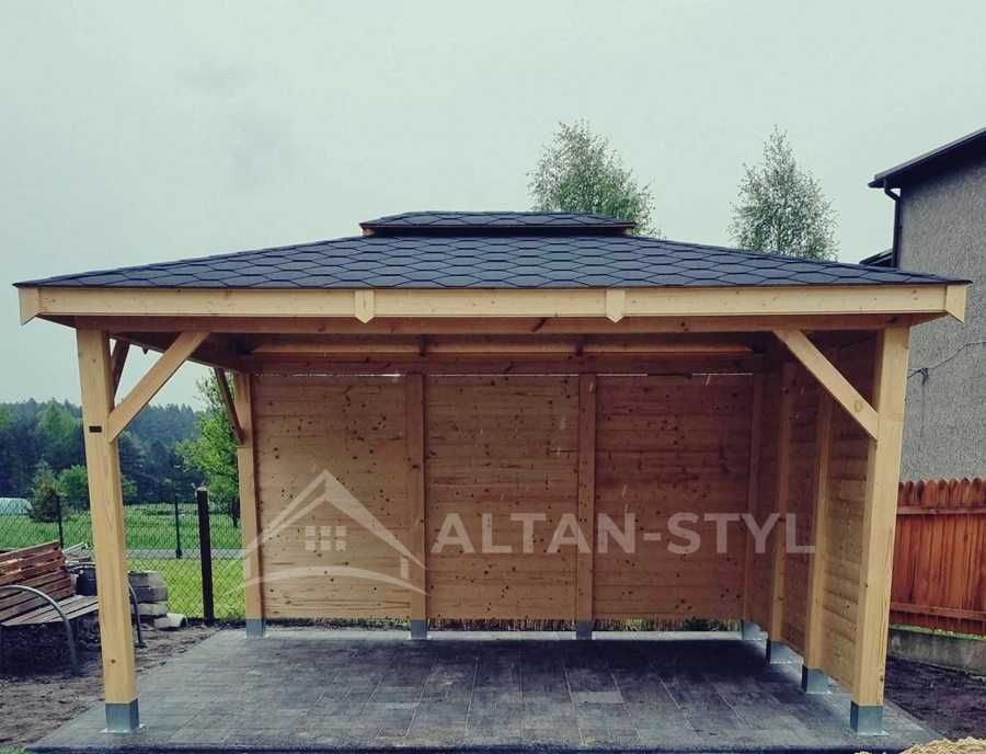 Altany, altanki, wiaty, altana ogrodowa ARLETA 3x4m PRODUCENT