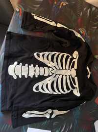 Halloween bluzeczka kościotrup H&M , T shirt R 98/104