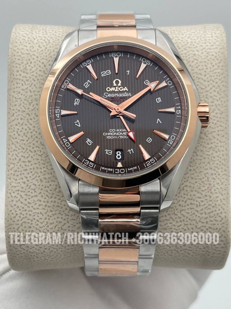 наручные часы Omega Seamaster 150m Aqua Terra GMT