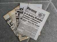 Reprinty gazety Express Poranny 4 Września 1939 itp.