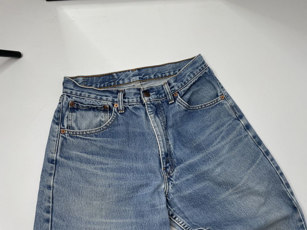 Вінтажні світлі джинси Levis 521 30 vintage джинсы левайс левис 501